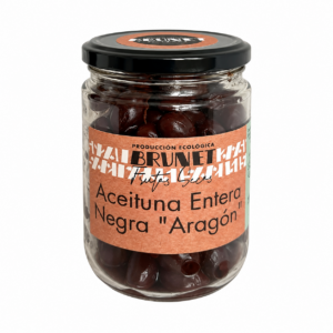 Aceituna entera negra Aragón 250gr