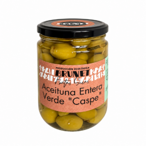 Aceituna verde «Caspe» ecológica 250gr